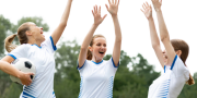 Fútbol y voley femenino en el Campus Universitario