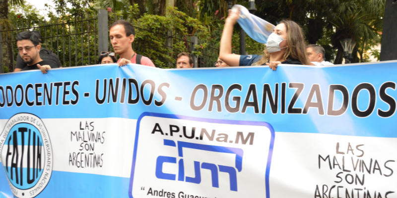 cartel nodocentes