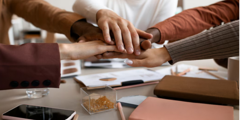 trabajo en equipo accion